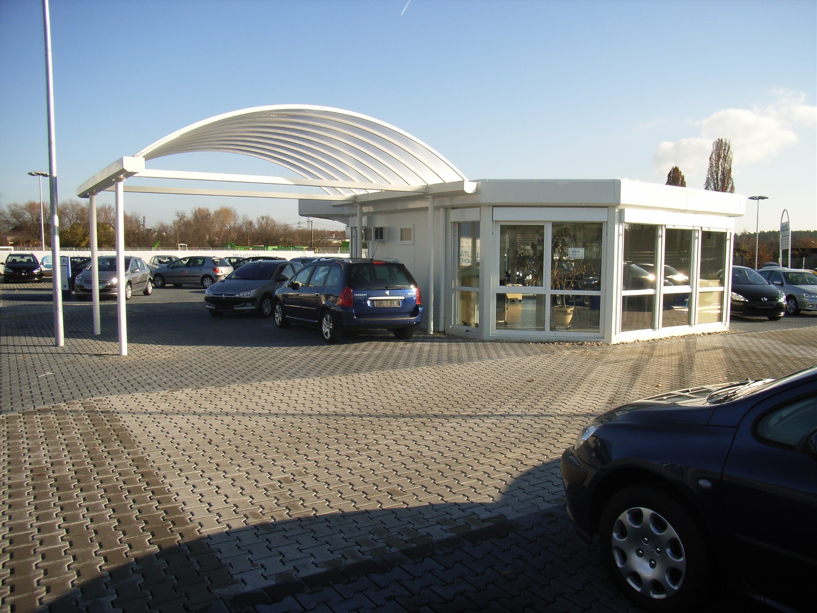 Lichtfirstsysteme - Überdachungen